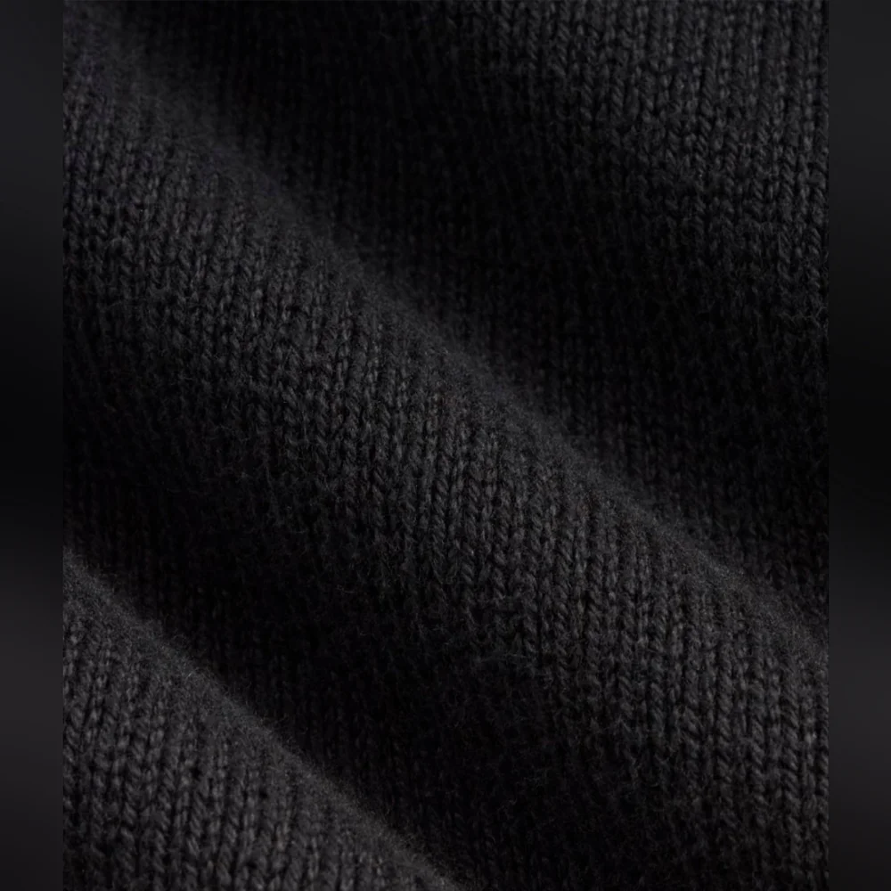 NWT Everlane The Boxy Sweater in Everyday Cotton Size XS In Black - Picture 6 of 11